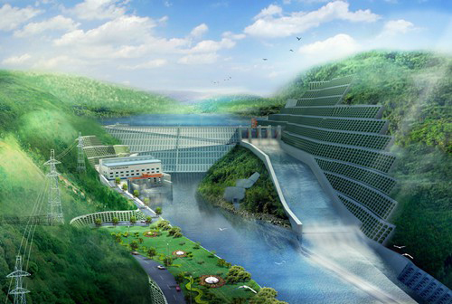 定西老挝南塔河1号水电站项目